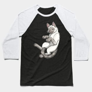 Fawn Lynx Point Shorthair Baseball T-Shirt